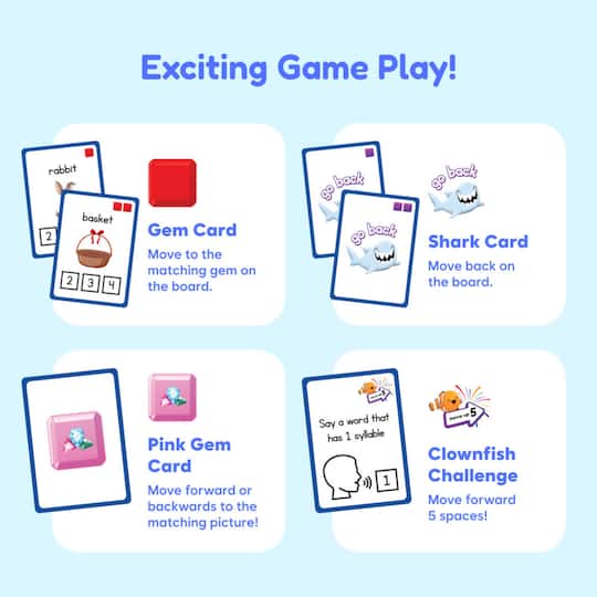 The Fidget Game SquishyLand Educational Game Set